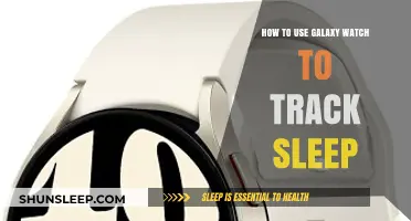 Galaxy Watch: Tracking Sleep and Improving Rest