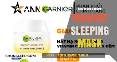 Unlocking Garnier Yogurt Sleeping Mask Benefits