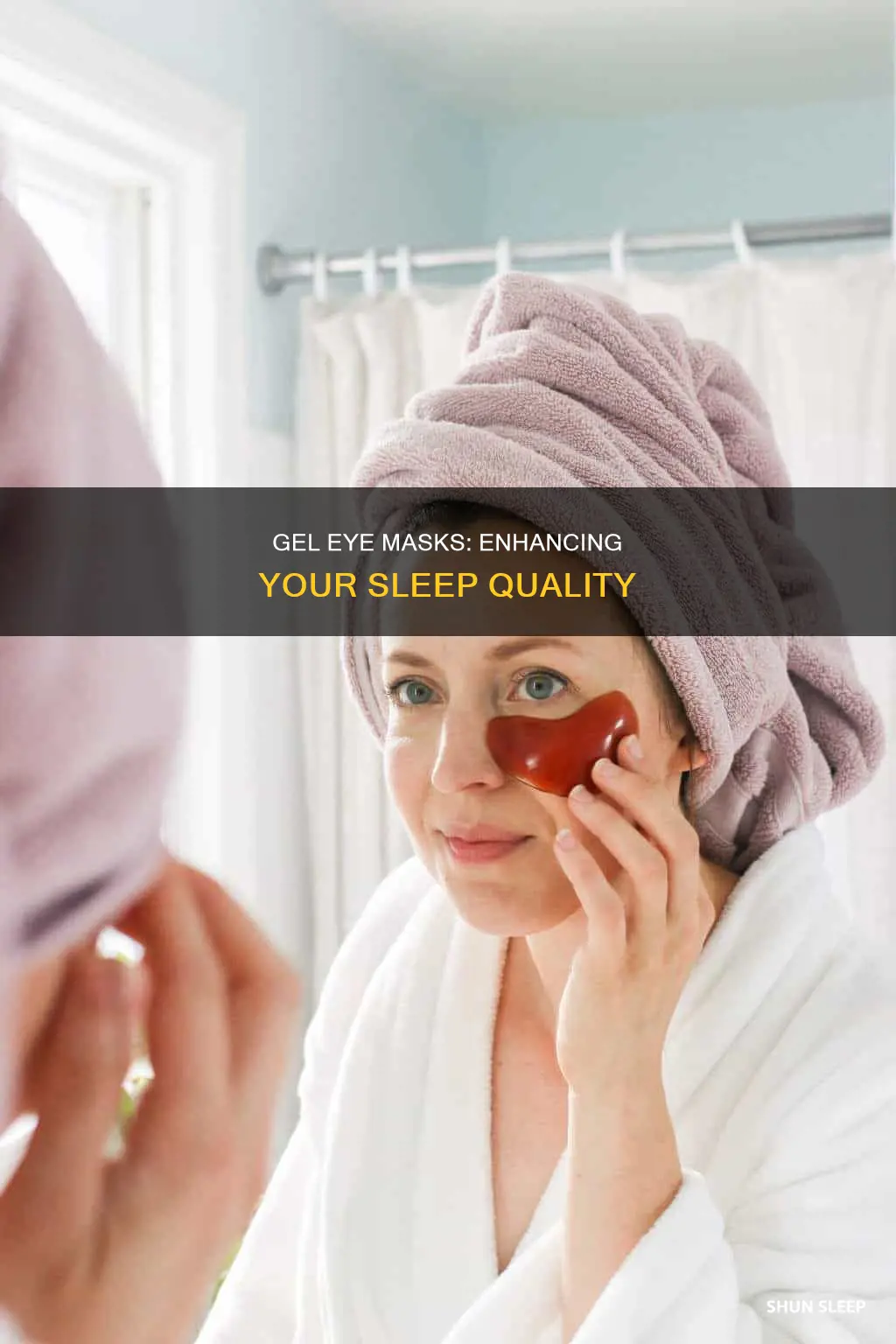 how to use gel eye mask for sleeping