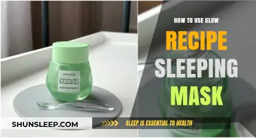 Glow Recipe Sleeping Mask: Application Techniques and Tips
