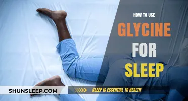 Unlock Deep Sleep with Glycine: A Natural Solution