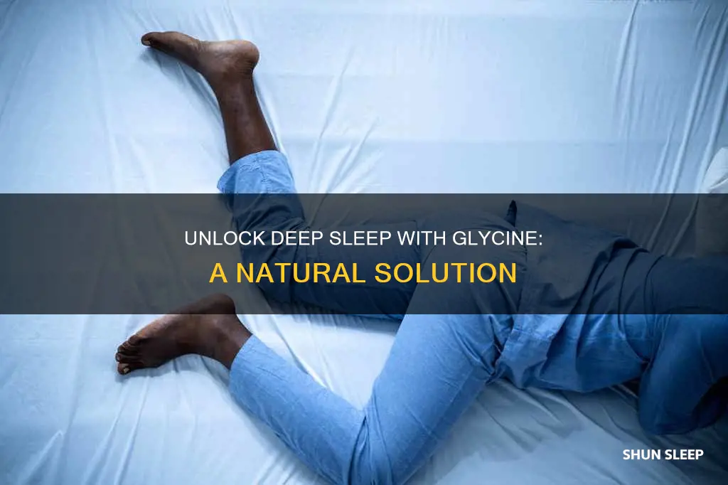 how to use glycine for sleep