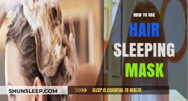 Guide to Hair Sleeping Masks: Application Techniques