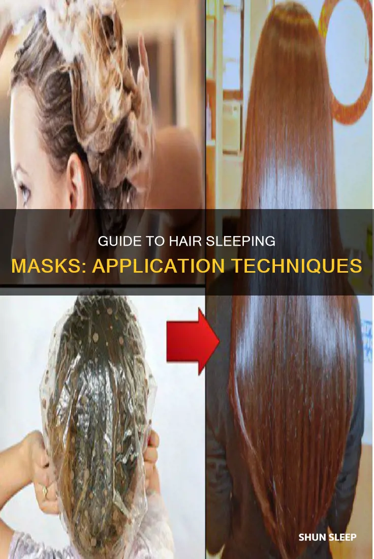 how to use hair sleeping mask