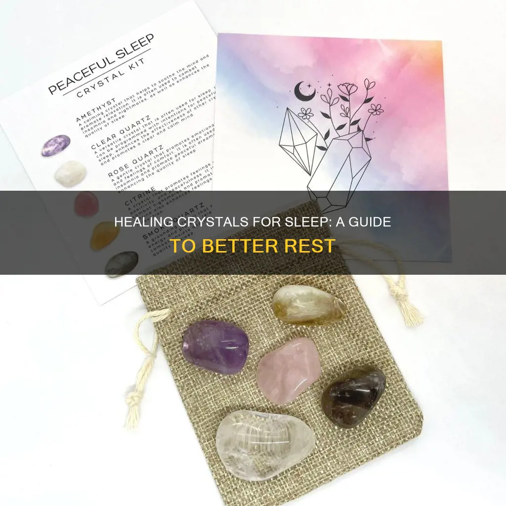 how to use healing crystals for sleep