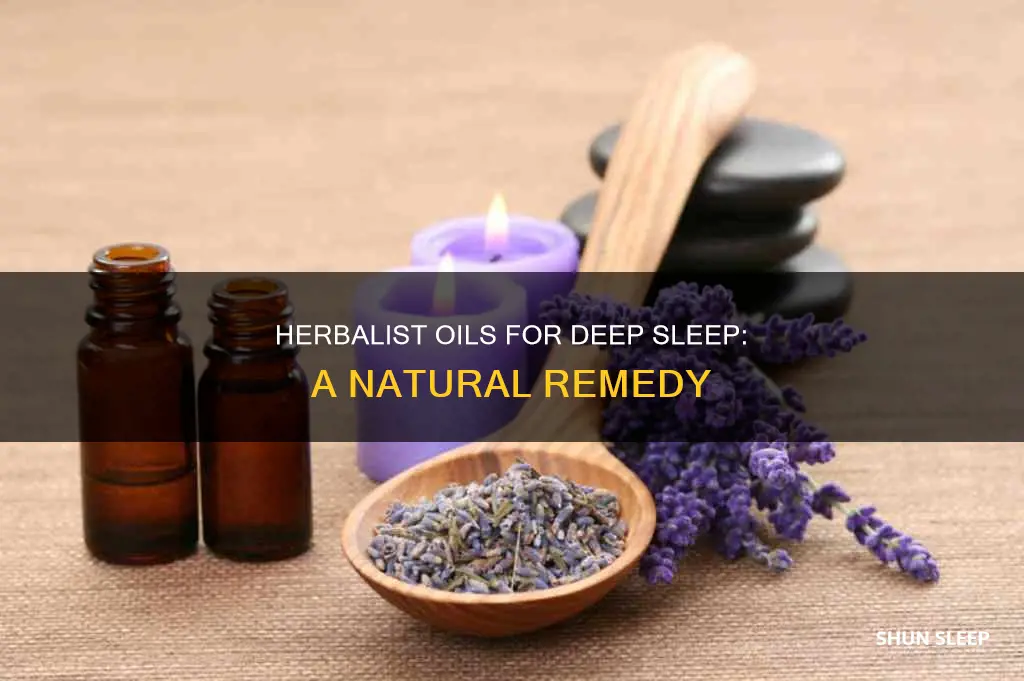how to use herbalist oils deep sleep