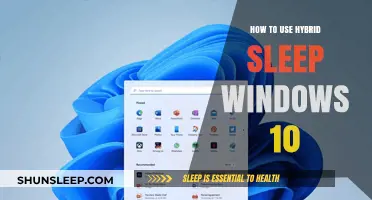 Maximizing Hybrid Sleep in Windows 10