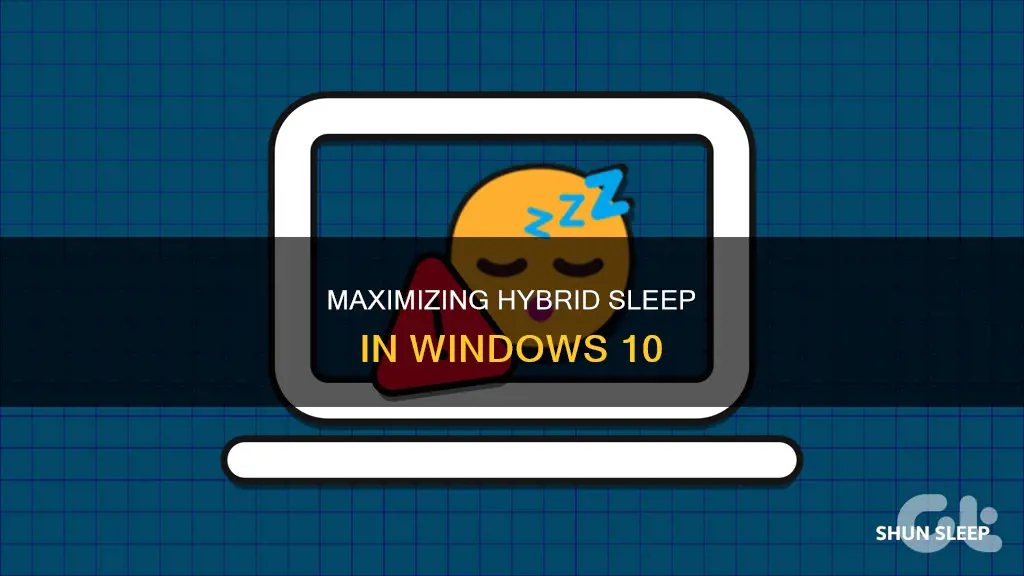 how to use hybrid sleep windows 10