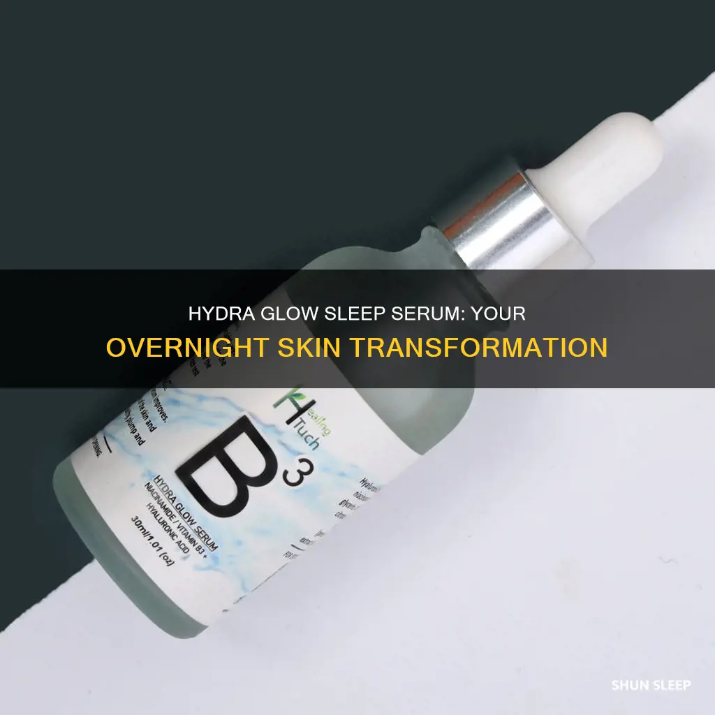 how to use hydra glow sleep serum