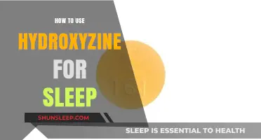 Utilizing Hydroxyzine to Get a Good Night's Sleep
