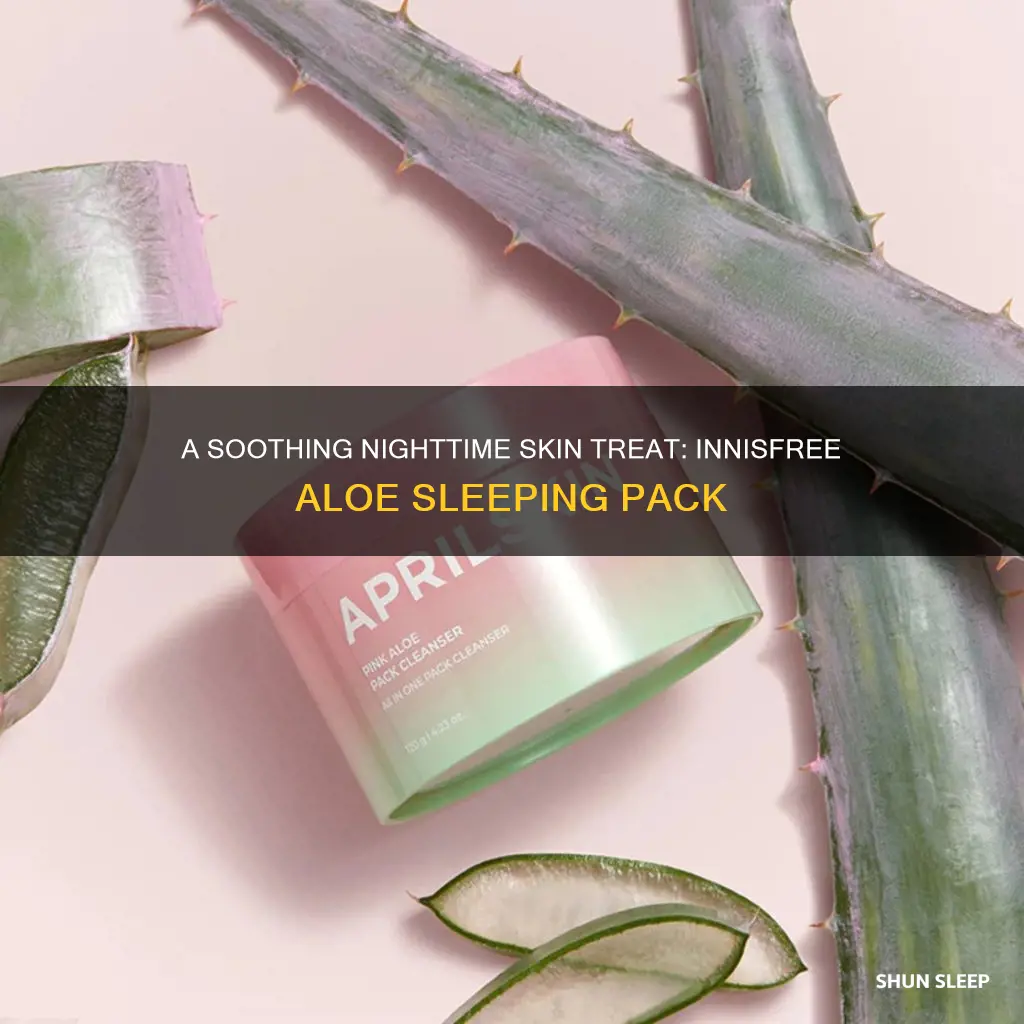 how to use innisfree aloe sleeping pack