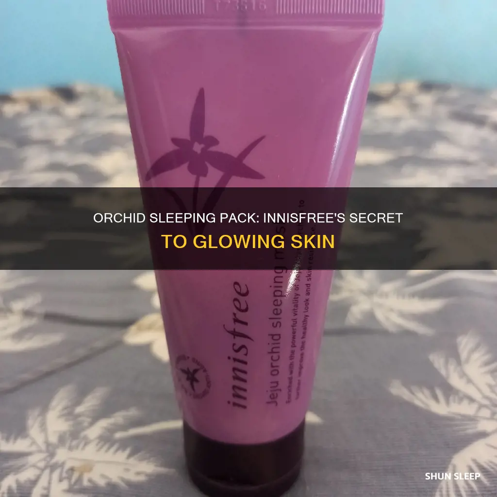 how to use innisfree orchid sleeping pack