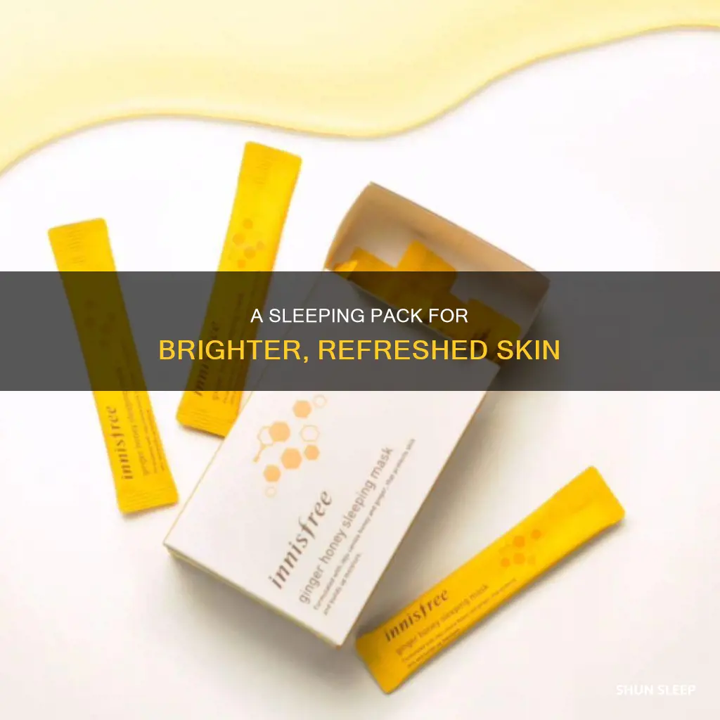 how to use innisfree whitening pore sleeping pack