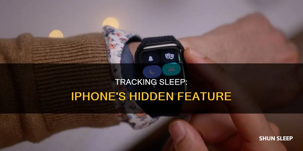 how to use iphone to track sleep