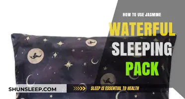 Jasmine Waterful Sleeping Pack: Application Techniques
