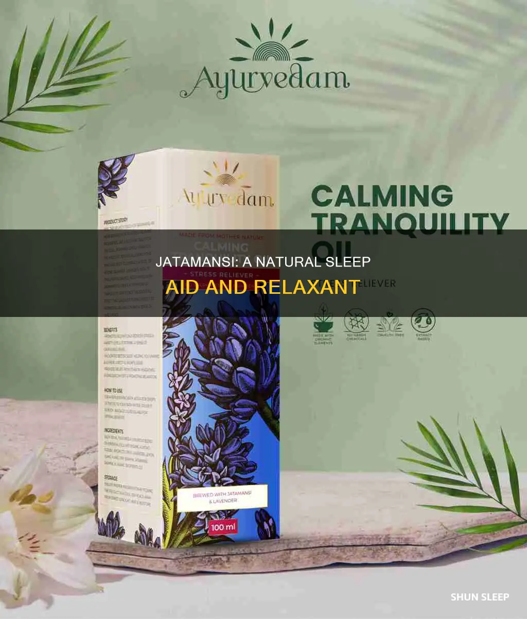 how to use jatamansi for sleep