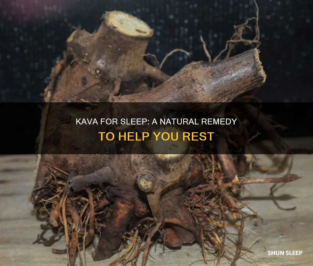 how to use kava for sleep