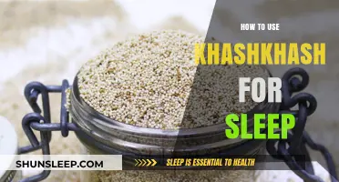 Khashkhash: Natural Sleep Aid for Peaceful Rest