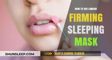 A Sleeping Mask Guide: Laneige's Firming Formula