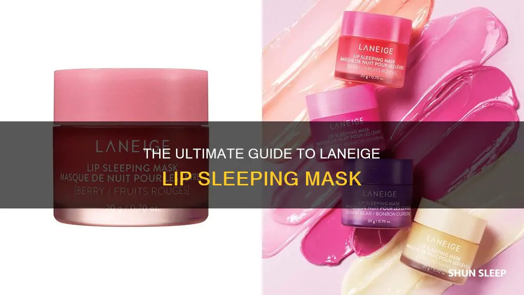 how to use laneige lip sleeping mask