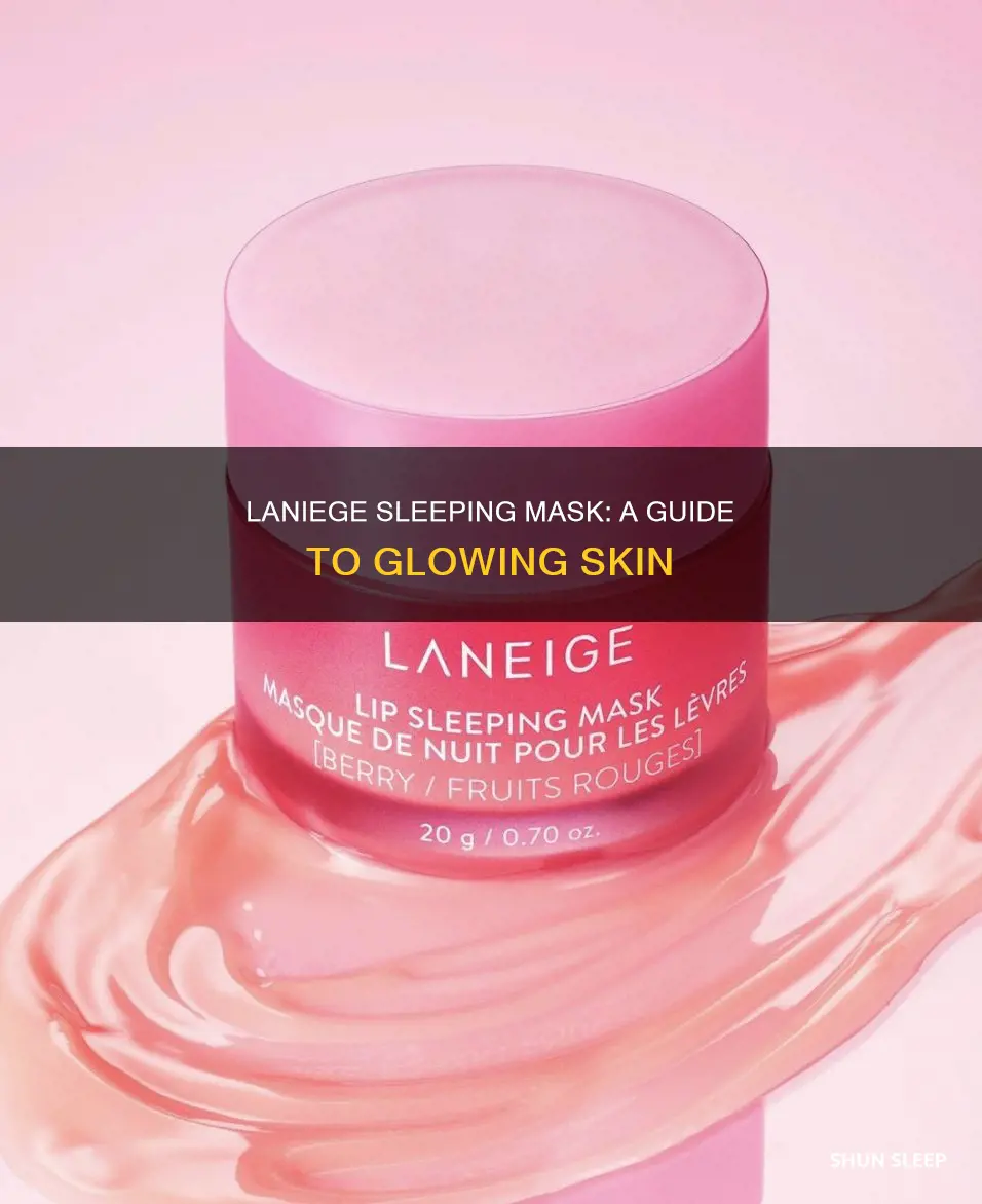 how to use laniege sleeping mask