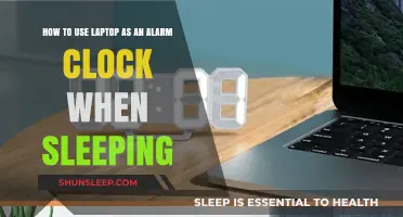 Laptop Alarm Clock: A Guide to Setting Up