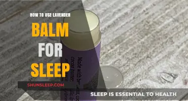 Lavender Balm: A Natural Sleep Aid