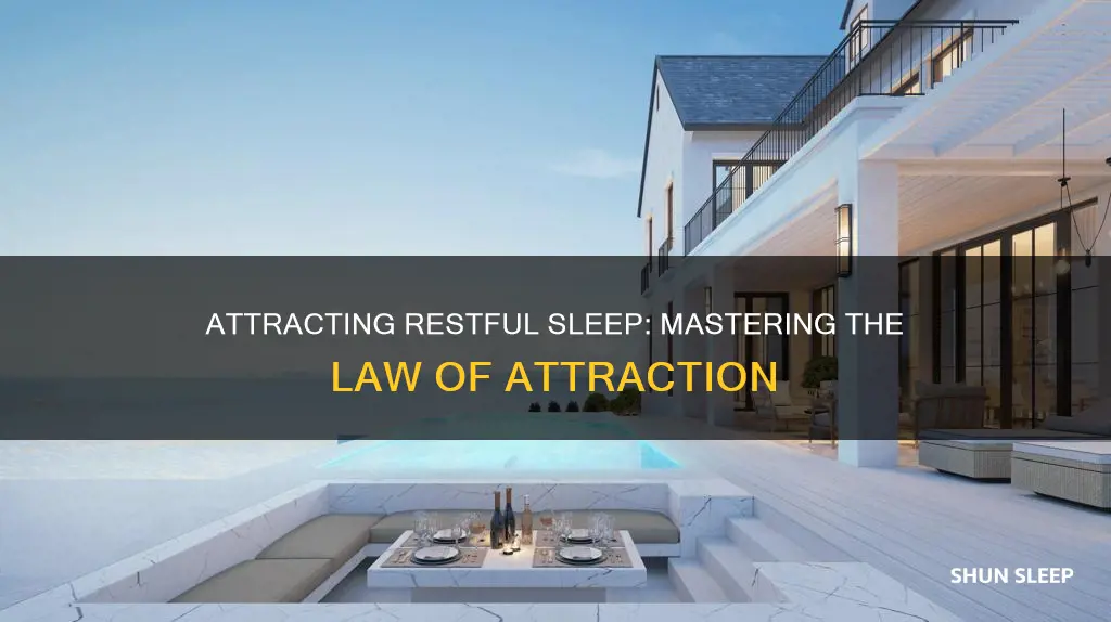 how to use law of attraction for sleep
