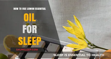 Lemon Essential Oil: Your Natural Sleep Aid