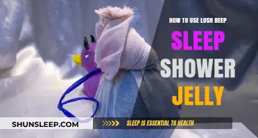 Deep Sleep Shower Jelly: A Relaxing Routine