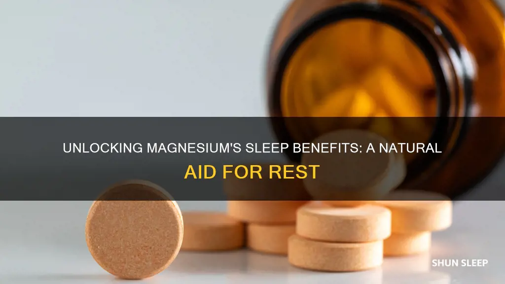 how to use magnesium as a sleep aid