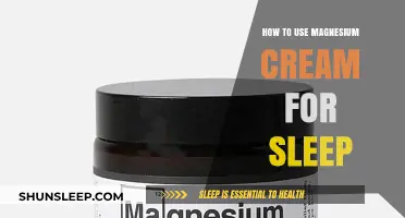 Magnesium Cream: Your Ultimate Sleep Solution