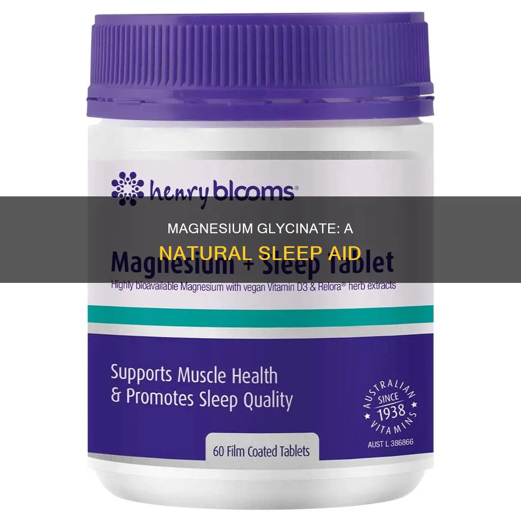how to use magnesium glycinate for sleep