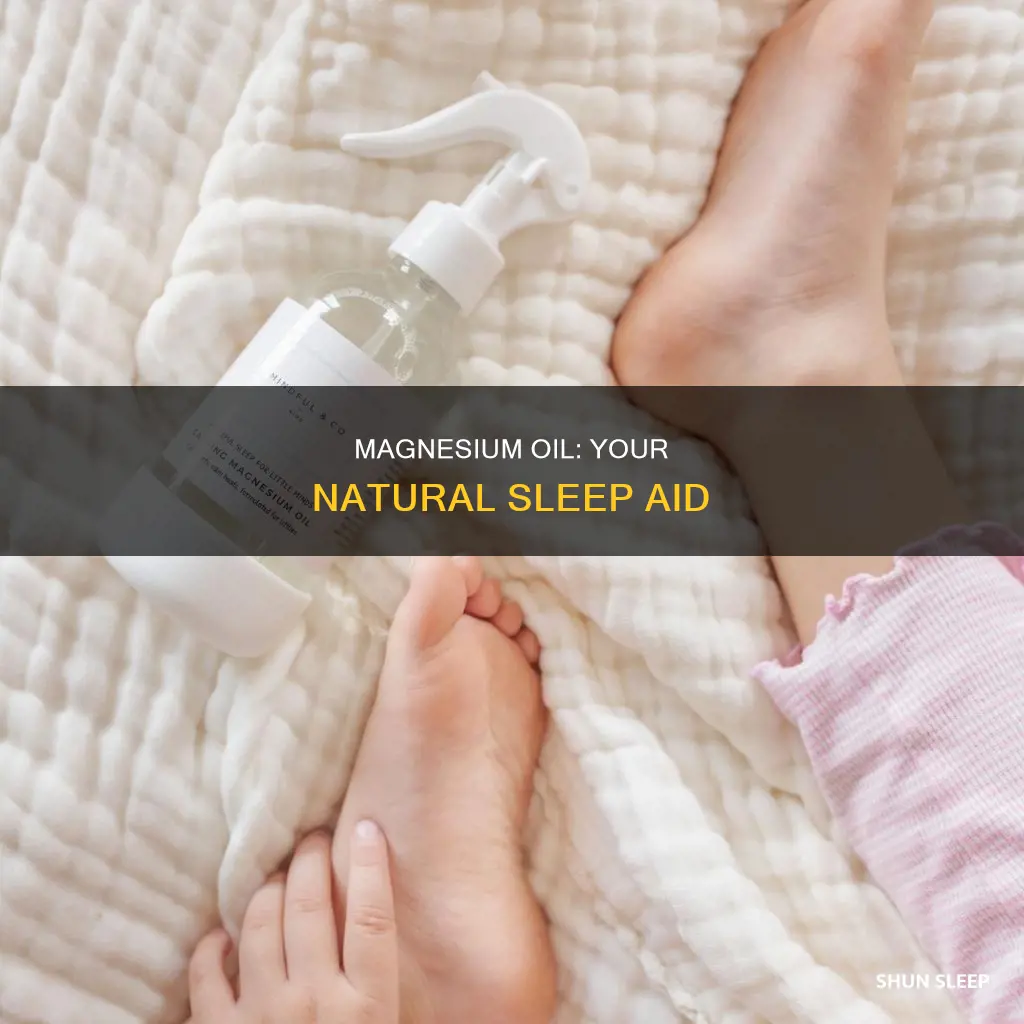 how to use magnesium oil for sleep