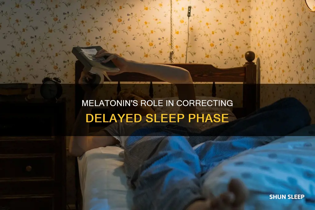 how to use melatonin for delayed sleep phase