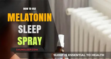 Melatonin Spray: A Quick Guide to Better Sleep