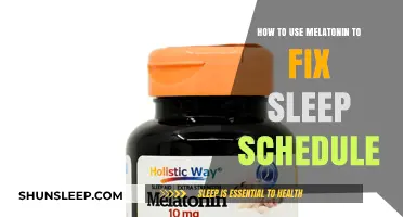 Fixing Sleep Schedules with Melatonin: A Guide