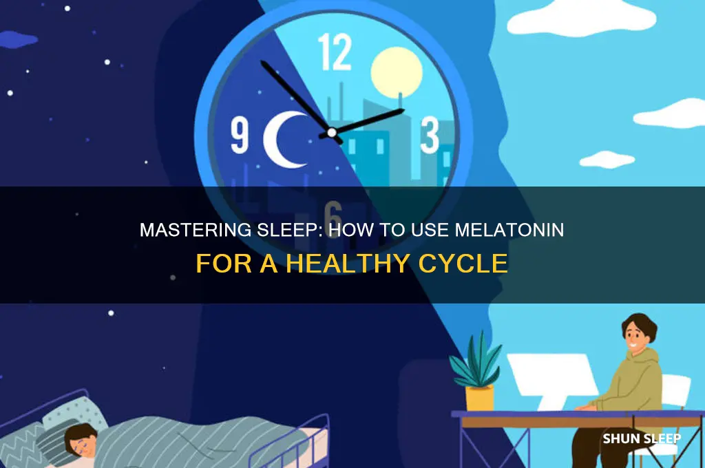 how to use melatonin to get on normal sleep cycle