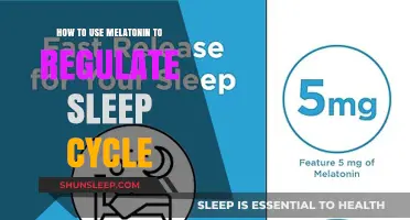 Melatonin for Sleep: Regulating Your Sleep Cycle