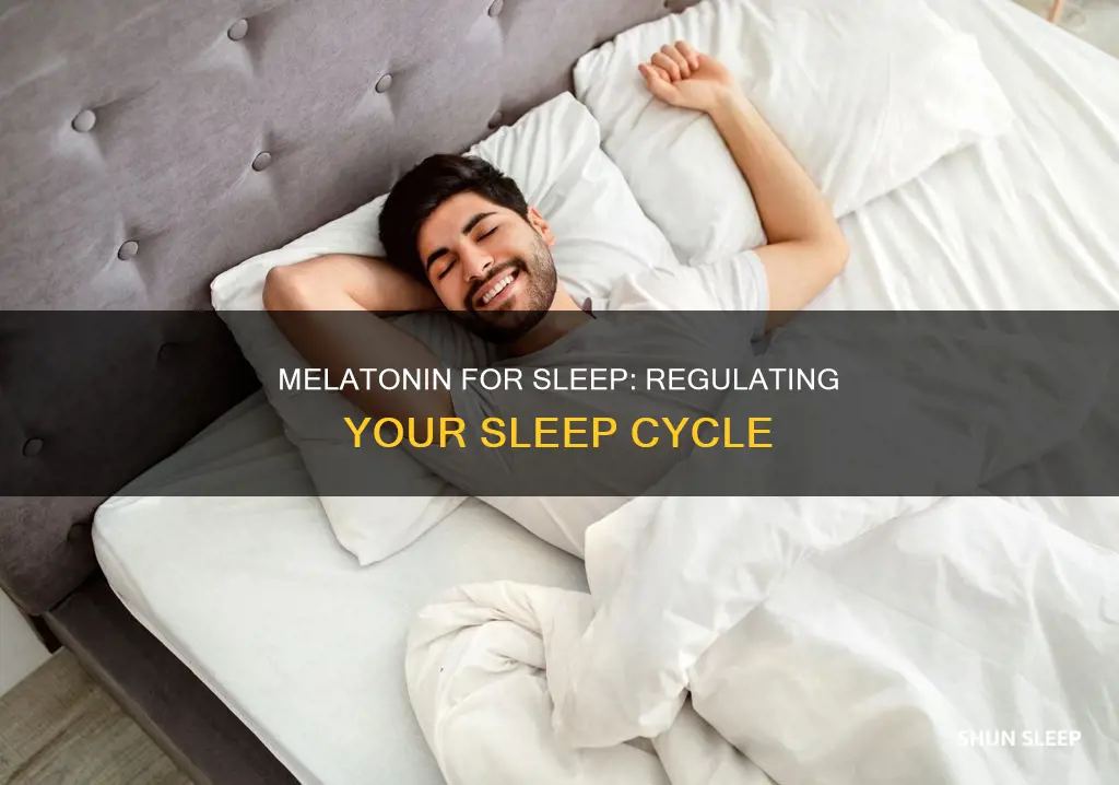 how to use melatonin to regulate sleep cycle