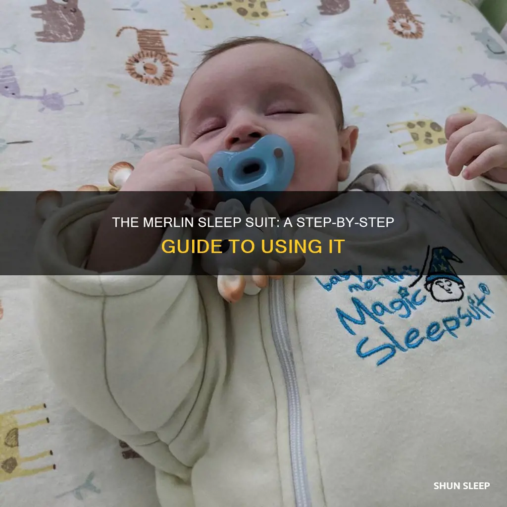 how to use merlin sleep suit