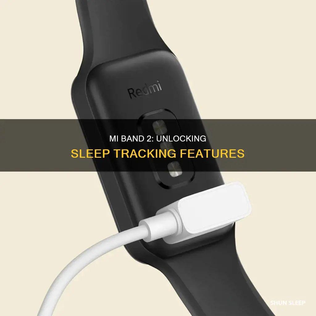 how to use mi band 2 sleep tracker