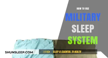 Military Sleep System: A Guide to Using It