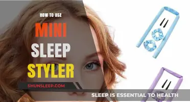 Using Mini Sleep Styler: Quick and Easy Guide