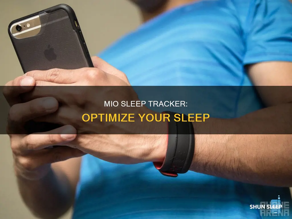 how to use mio sleep tracker