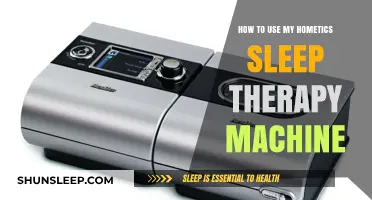 Utilizing Your Hometics Sleep Therapy Machine: A Step-by-Step Guide