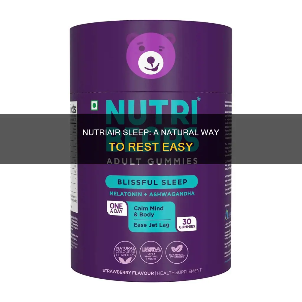 how to use nutriair sleep