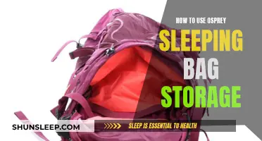 Smart Storage: Osprey Sleeping Bag Tips