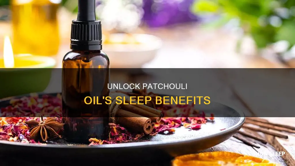 how to use patchouli oil for sleep