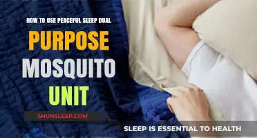 Peaceful Sleep: Repel Mosquitoes, Rest Easy
